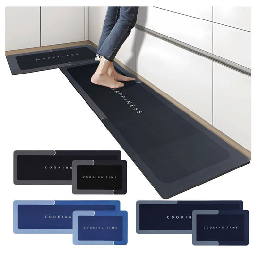 Tapetes Absorbentes Antideslizantes para Cocina y Baño X 2