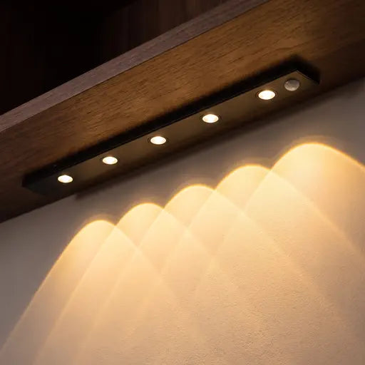 Luz Led 3D con sensor de movimiento.