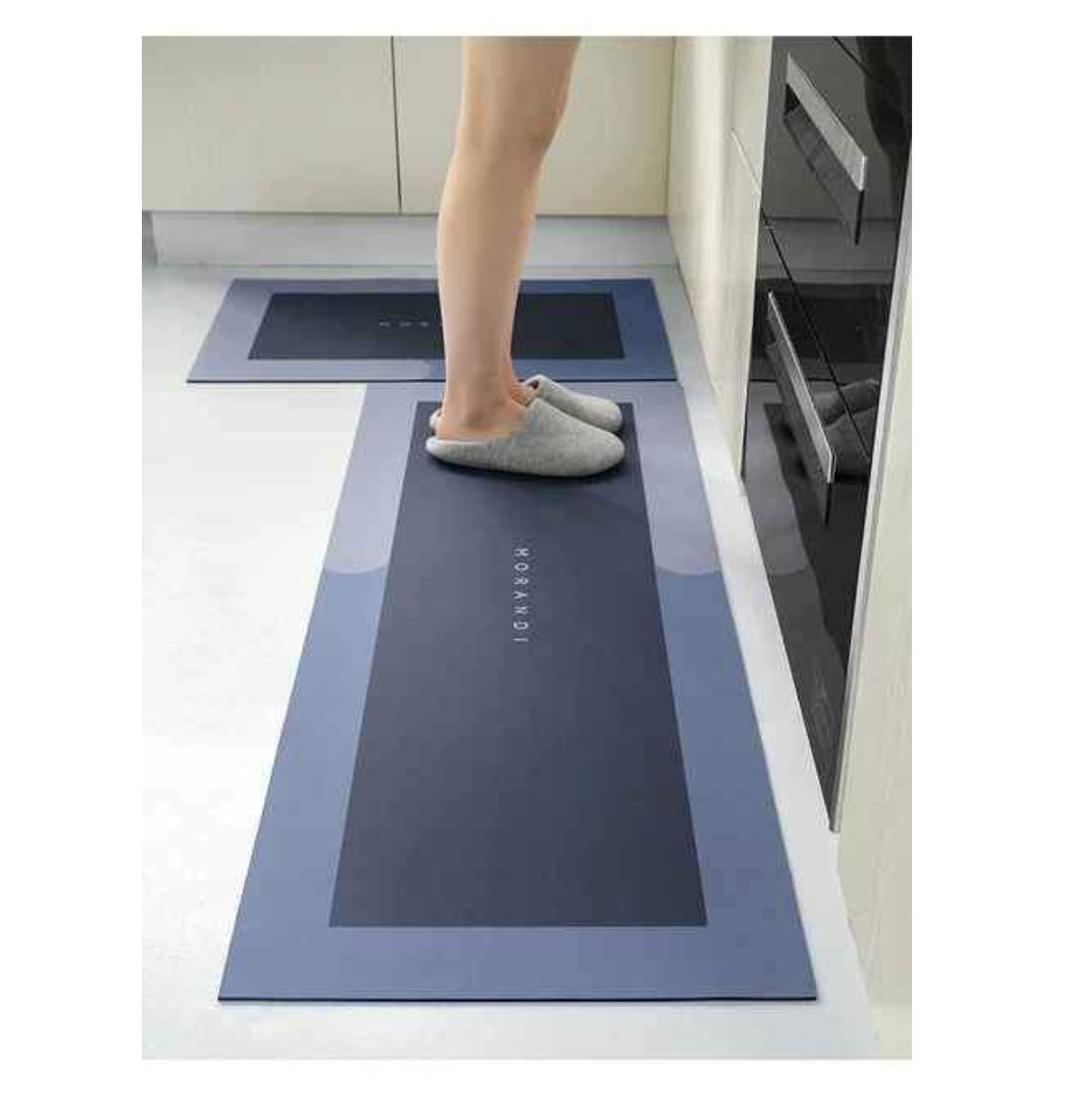 Tapetes Absorbentes Antideslizantes para Cocina y Baño X 2