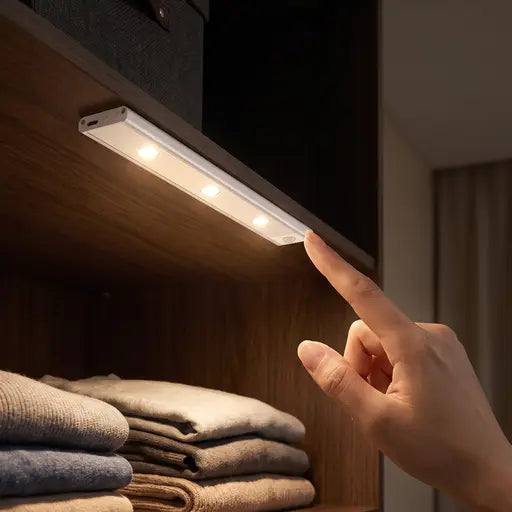 Luz Led 3D con sensor de movimiento.